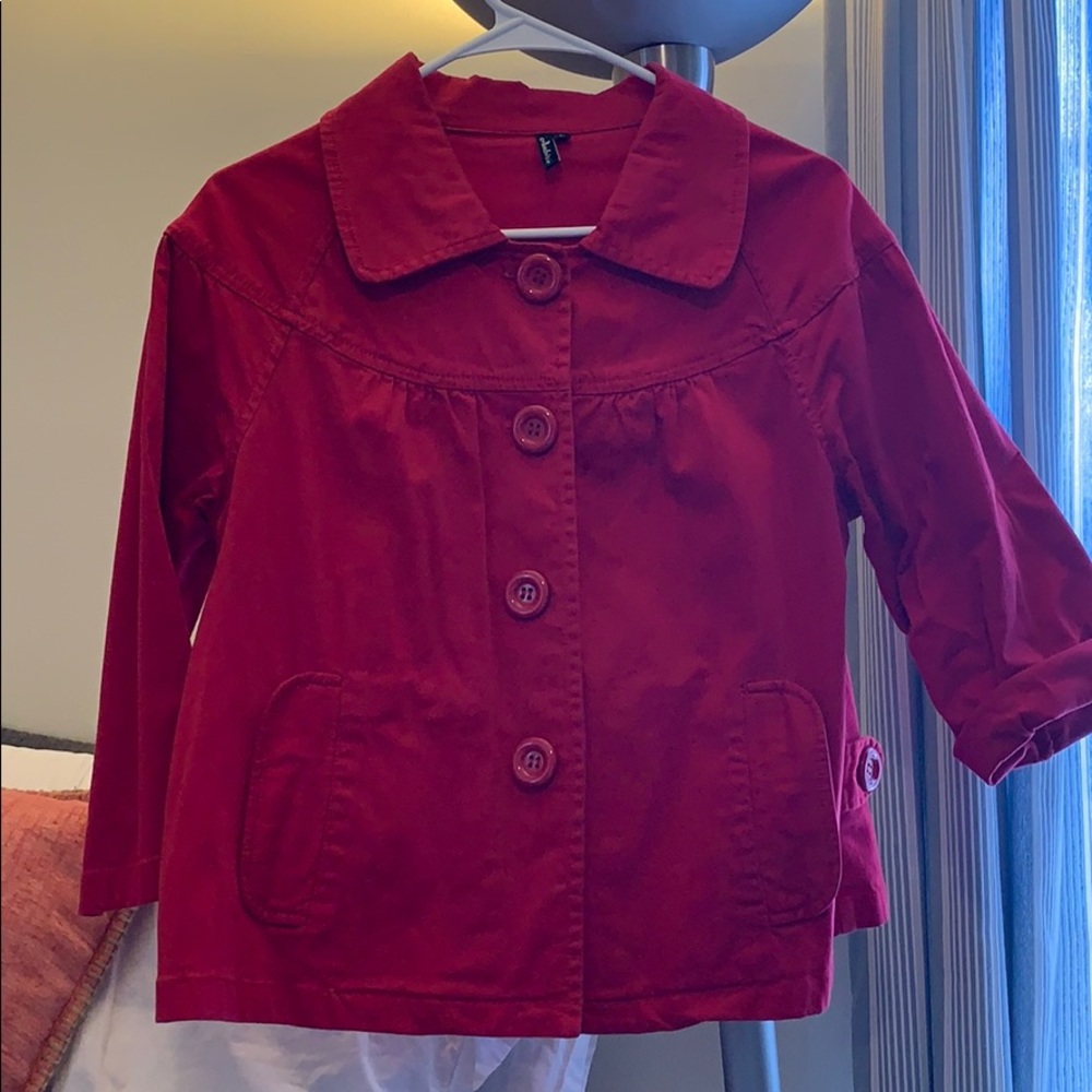 Fun red blazer